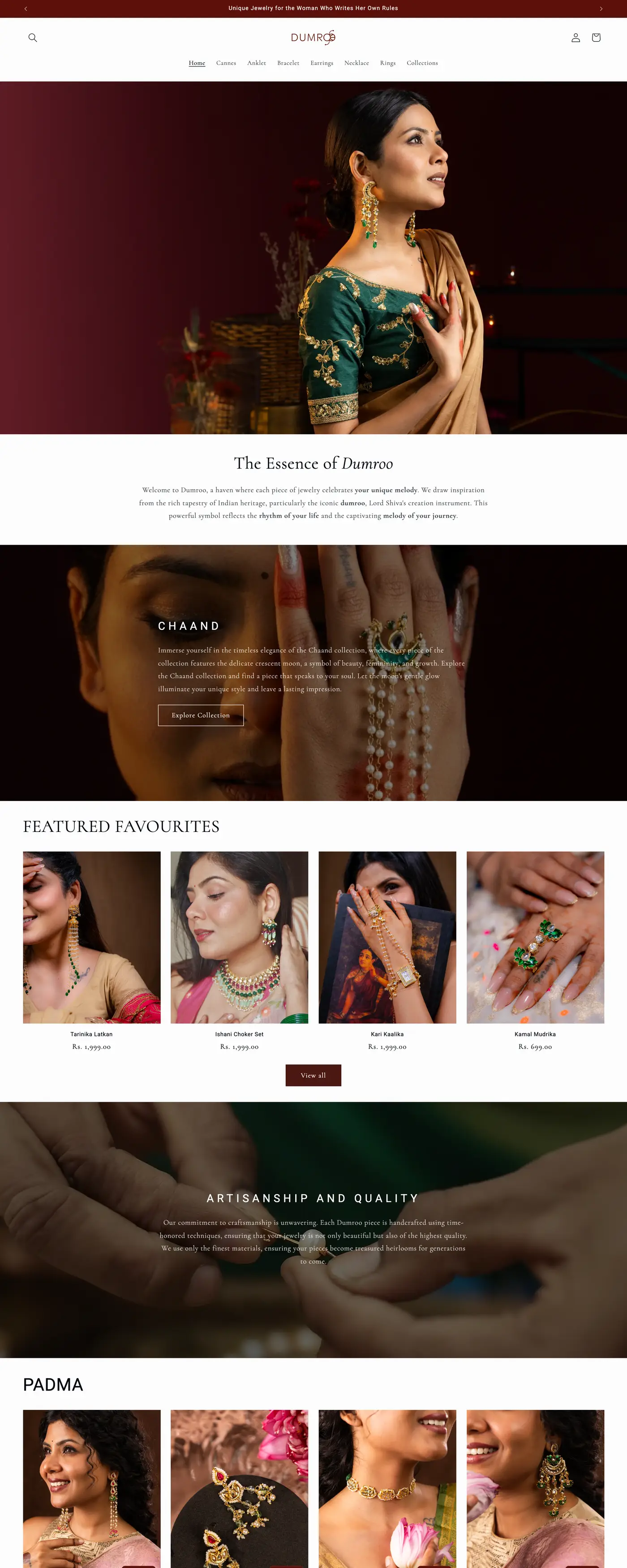 Dumroo homepage, scrolled